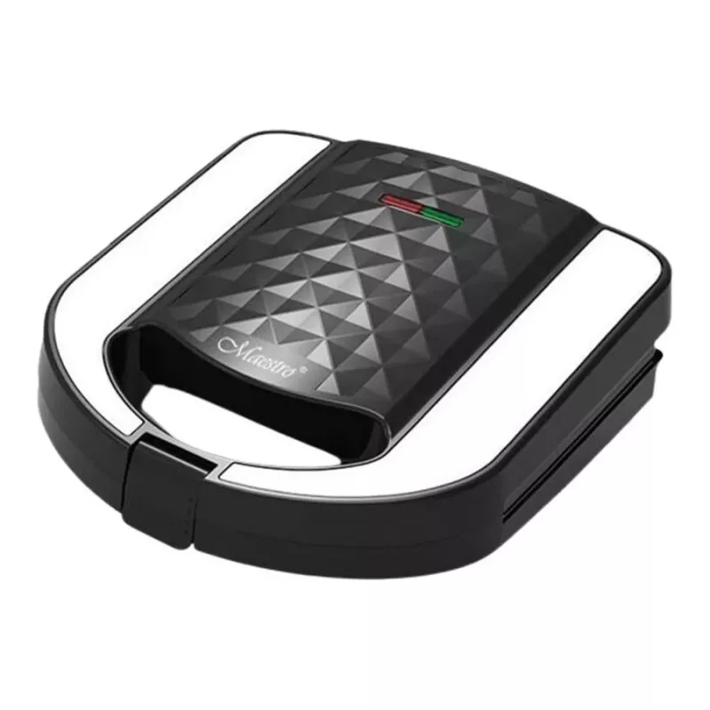 Toaster Sandwich Maker Maestro MR-709 3in1 750W — sandwich press, grill & waffle plates, white