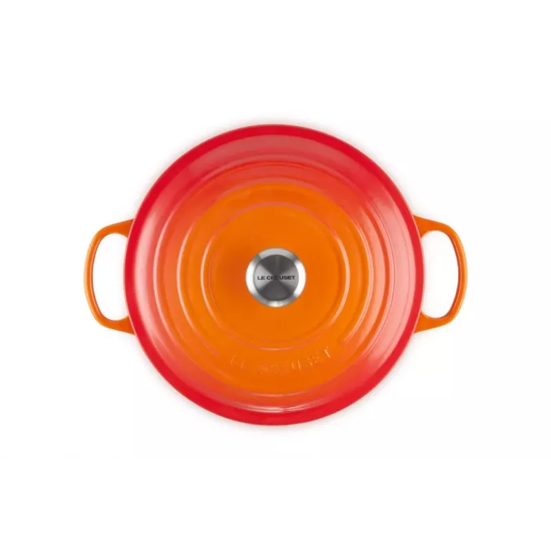 Le Creuset 21177280902430 6.7 L Round Orange, Red