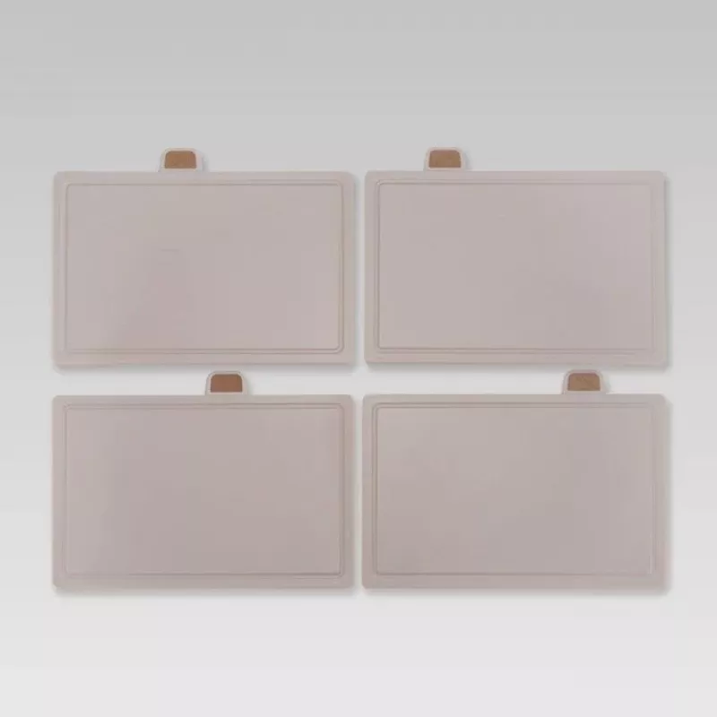 Maestro MR-1412-BEIGE Knife set with block + Cutting board set Beige