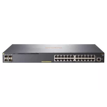 Switch HP Enterprise Aruba 2540 24G PoE 4SFP — 24× Gigabit PoE ports, 4× SFP uplinks