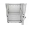 19 inch 42U LANBERG Standing Rack Cabinet 600×600 mm Gray with Glass Door and LCD (Flat Pack)