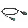 Powered USB extension cable DeLOCK 85980 12 V 1 m