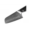 Kohersen Elegance Ebony Wood Santoku knife Damascus steel 12.7 cm