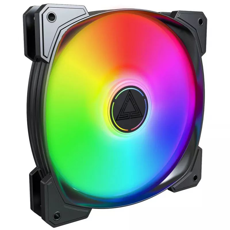 Case fan Montech HP140 ARGB PWM 140mm (pack of 3) — 140mm ARGB PWM cooling fans, 3-pack