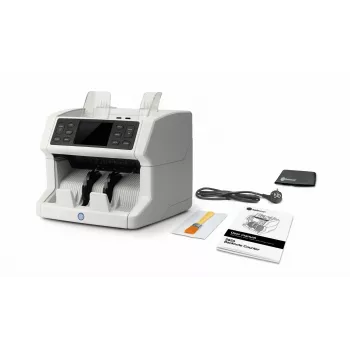 Banknote counting machine Safescan 2850 White LCD AC 110-240V