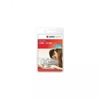 USB Flash Drive AgfaPhoto 32GB USB Type-A Silver