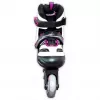 Inline skates Muuwmi adjustable children's size 37–40, pink/black