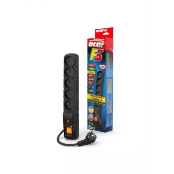Surge Protector ACAR F5 3M Black