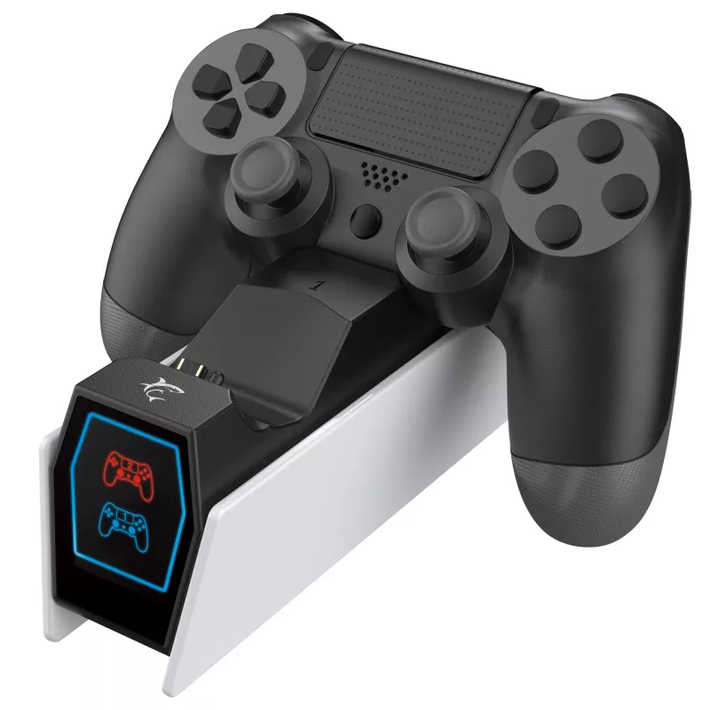 Charging Dock White Shark PS4-0417 Dual Charging Station for PS4 Controllers