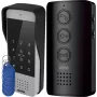 Wired intercom Eura ADP-34A3 Black — indoor communication unit, model 50323