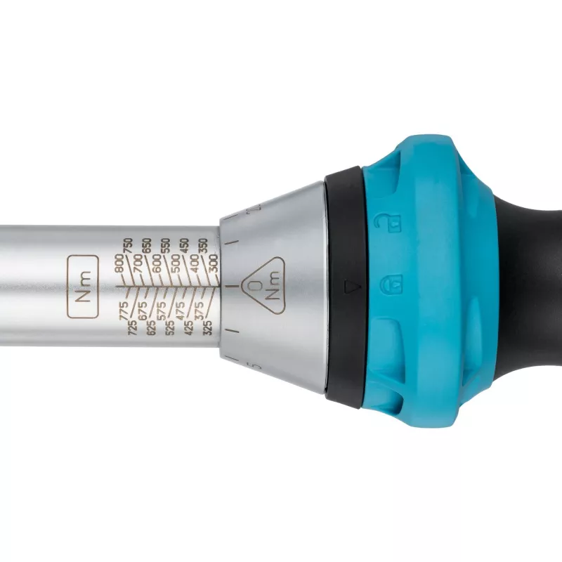 HAZET 5145-3CT - Click Torque Wrench - Mechanisch - 3/4 inch - 300 - 800 Nm - 3% - Black/Blue