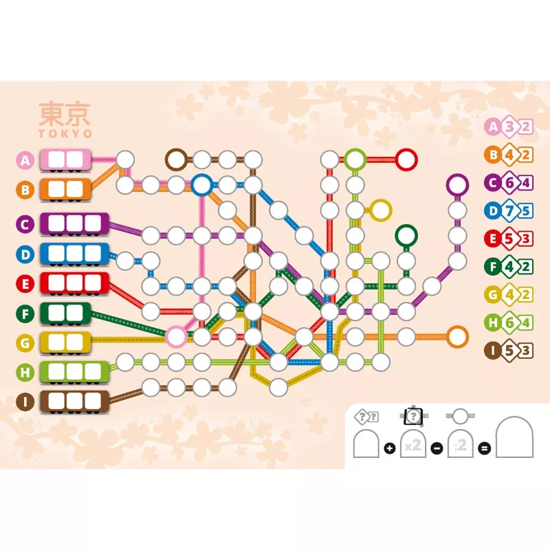 Voll verplant - Zusatzblock Japan, Board Game