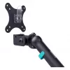 Monitor mount DIGITUS Dual design for 2×35 inch screens, clamp, 2×10 kg, VESA 75×75–100×100, tilt -45–90°