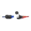DeLOCK RJ45 Cat.6A Coupler IP67 waterproof dustproof black