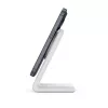 Wireless charger Crong CRG-MSS-WHT 10W fast charging for Qi-compatible devices