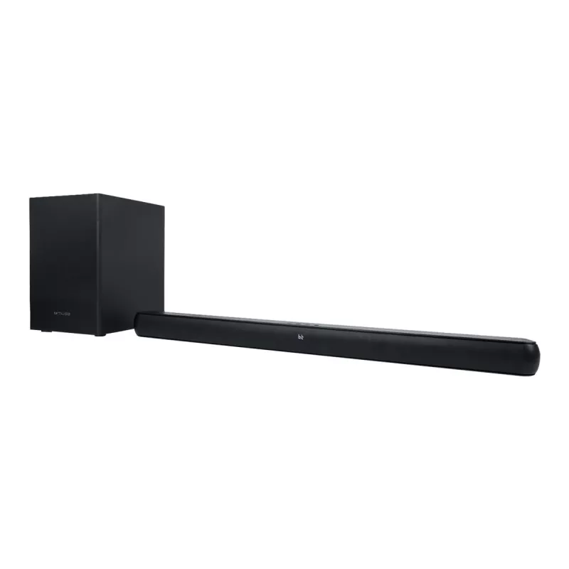 Soundbar Muse M-1520SBT — 50 W RMS, wired & wireless, black, 660×60×59 mm