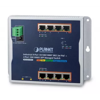 Managed Network Switch PLANET WGS-4215-8P2S