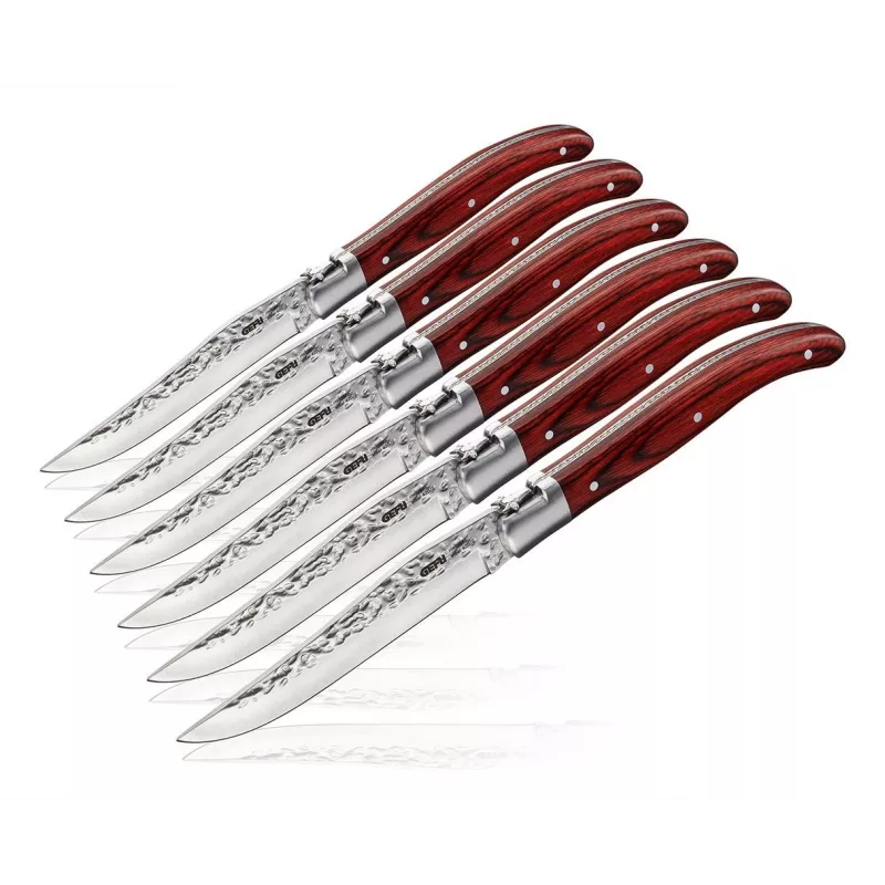Set of 6 RANCHO steak knives