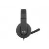 Wired binaural headset NATEC Rhea with boom microphone, 3.5mm connectors, 2.2 m cable, 32 Ω impedance