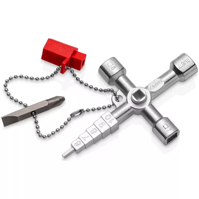 Knipex 00 11 04 utility/control cabinet key