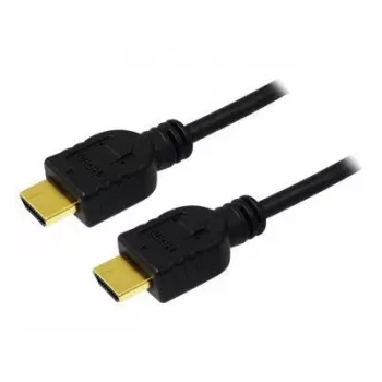 LogiLink HDMI connection cable HDMI-A plug, HDMI-A plug 3.00 m black CH0038 4K UHD HDMI cable