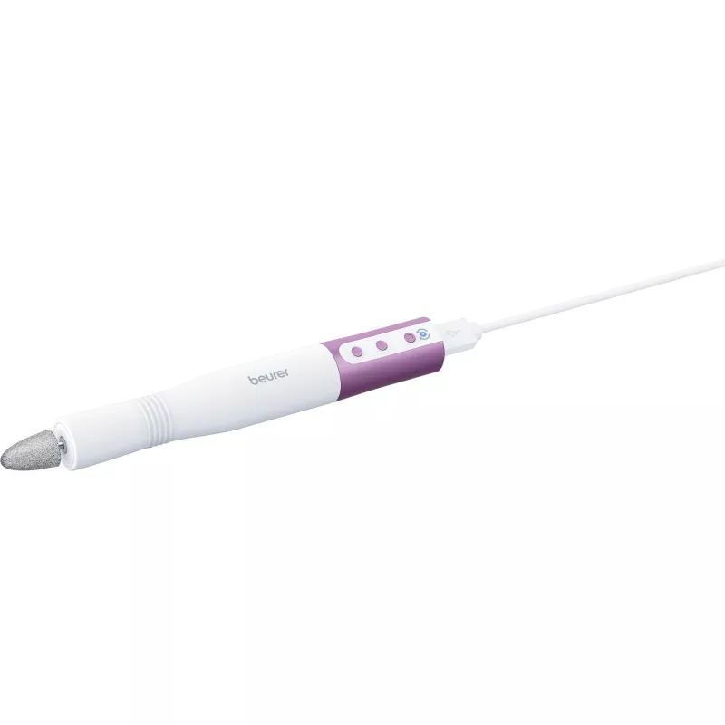 Nail care device Beurer MP 52 — electric manicure/pedicure set, white and purple