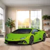 Puzzle 3D 158 pieces Lamborghini Huracan EVO green
