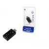 External USB Soundcard LOGILINK UA0078, 7.1 channel, USB interface, compact 124×194×34 mm, 80 g