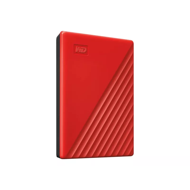 WD My Passport WDBYVG0020BRD - Festplatte - verschlüsselt - 2TB - extern (tragbar) - USB3.0 - 256-Bit-AES - Rot (WDBYVG0020BRD-WESN)