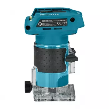 DRT52Z Makita 18V LXT Cordless Brushless 1/4 inch Router Trimmer - Bare Unit