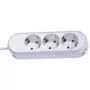 Power Extension Bachmann SMARTLINE 1.5m 3 AC Outlets Black