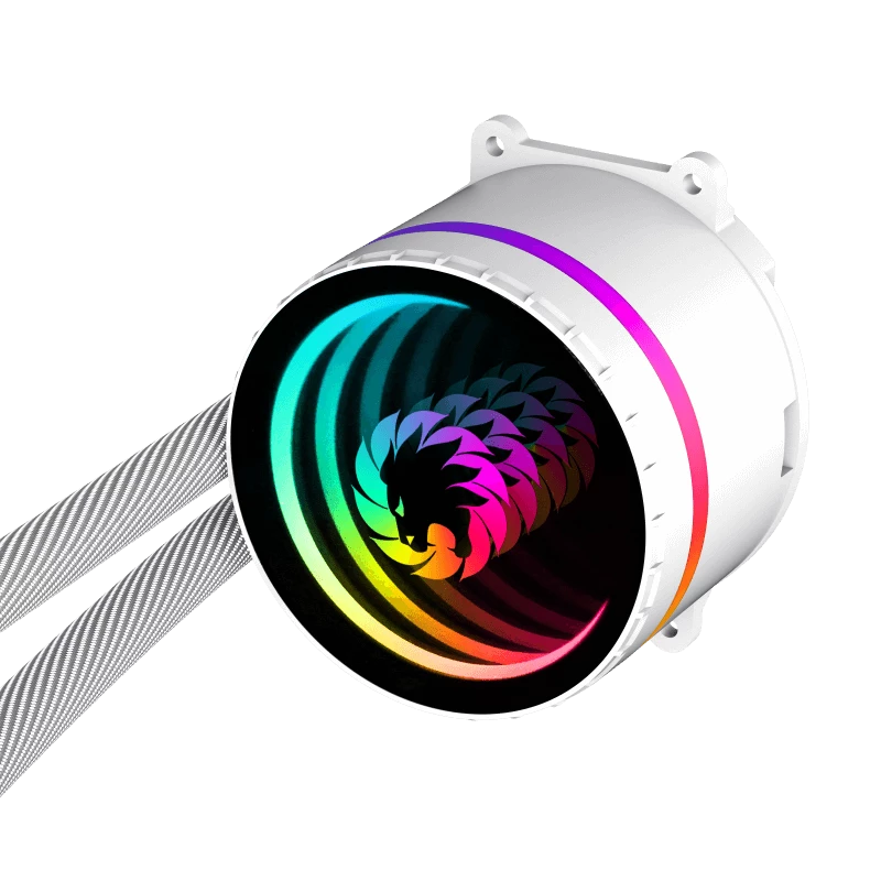 Gamemax | CPU Liquid cooler | ICEBURG 120 | White