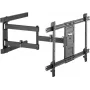 LogiLink - wall mount for LCD-TV / curved LCD TV (full-motion) - Plastic, Steel, acrylonitrile butadiene styrene (ABS) - Black - Screen Size: 94-203 cm (37-80)