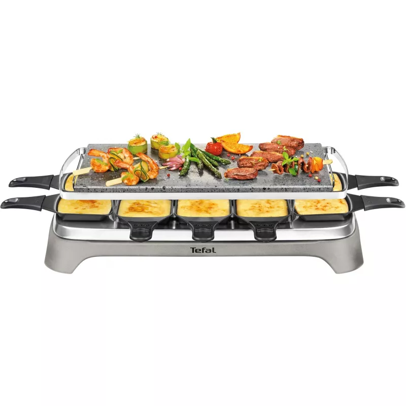 Tefal PR457B raclette grill 10 person(s) 1350 W Grey