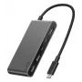 Belkin Connect, USB Type-C, HDMI, USB 2.0 Type-A, USB Type-C, 5000 Mbit/s, 60 Hz, 3840 x 2160 Pixel, Black