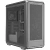 PC Midi Tower Cooler Master MasterFrame 600 Mesh Silver — supports ATX/EATX, front 2×200mm, 2.5 inch/3.5 inch drives