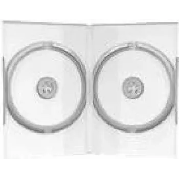 MediaRange - DVD Jewel Case - Capacity: 2 CD, 2 DVD - clear (BOX26)