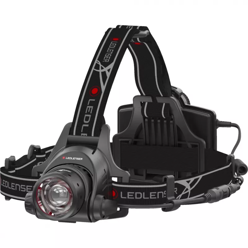 Headband flashlight Ledlenser H14R.2 Black