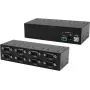 Serial to USB adapter, Exsys EX-13078 — USB 2.0 to 8× RS-232 ports, FTDI chipset, metal housing