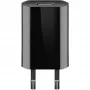 USB wall charger GOOBAY 5 W, 1x USB 2.0, input 100–240 V, black