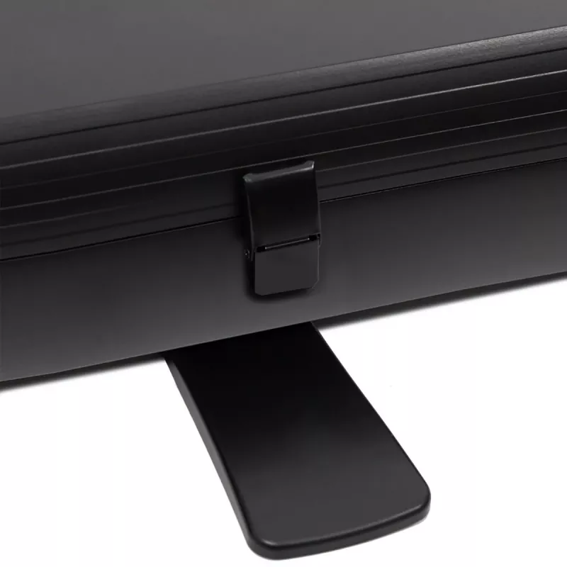 Projection screen MACLEAN MC-211 portable 100 inch (4:3) freestanding manual pull-up, viewing surface 200×150 cm