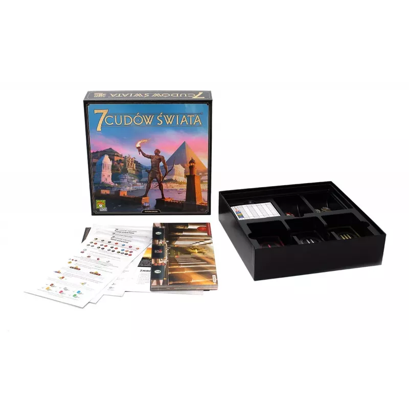Board game 7 WONDERS OF THE WORLD (POLISH VERSION)