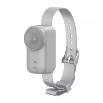 Silicone band / Pet collar Puluz for DJI Osmo Nano (Gray)