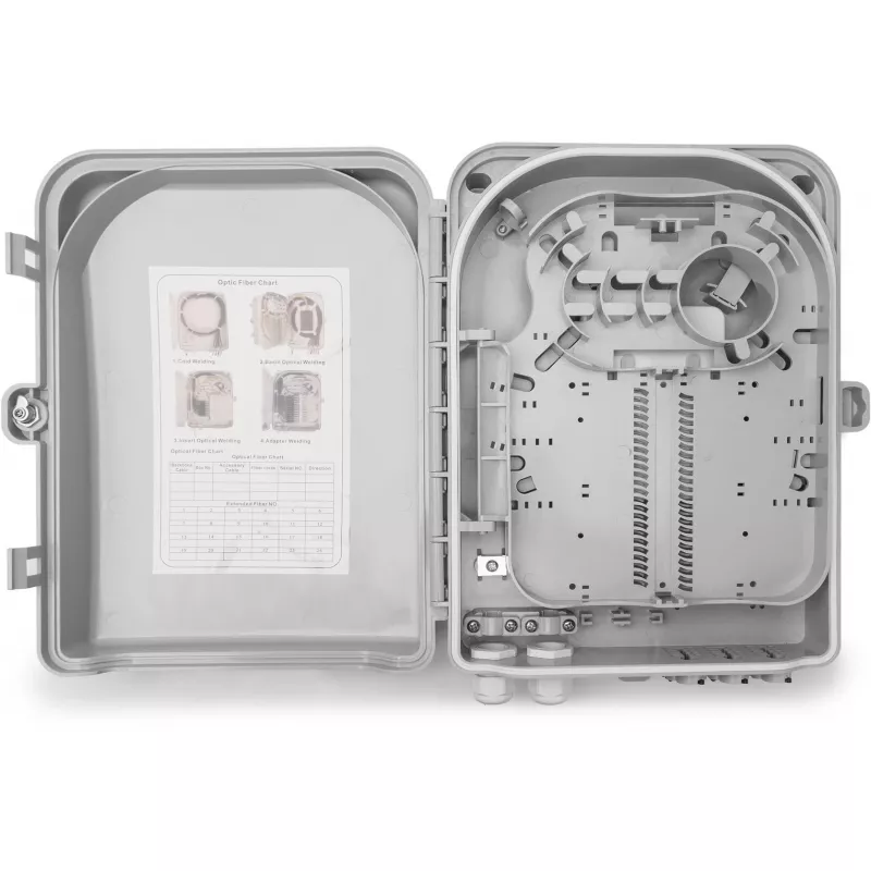 Outdoor Distribution Box Digitus DN-968911 for 24 LC/SC Couplers