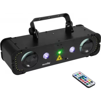 LED Multi FX Laser Bar EUROLITE Compact 7 Colors 3D Effects (MPN 51741098)