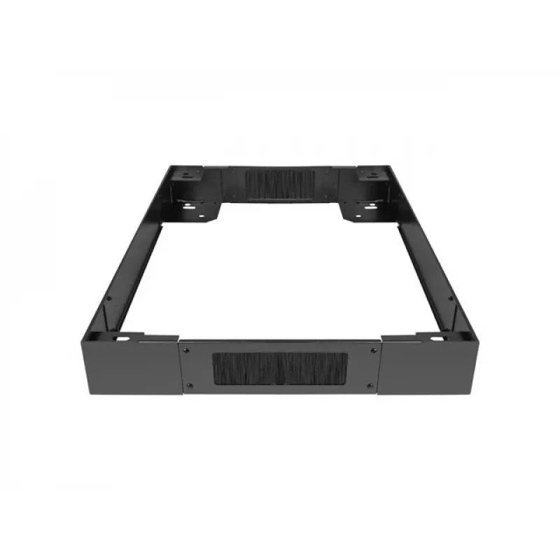 Rack plinth LANBERG CK01-66-B, 19 inch (48.3 cm) mounting, 600 mm width, black