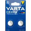 VARTA Electronics Battery CR2016 Lithium 90 mAh 3V VE 2 (06016101402)
