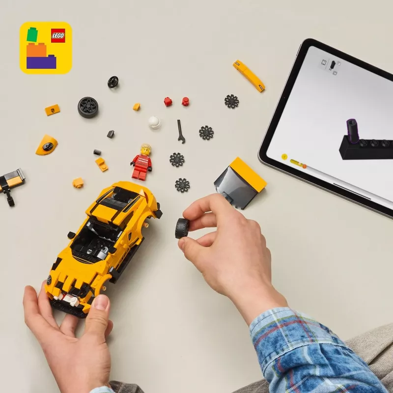 Construction Toy LEGO Porsche 911 GT3 RS Speed Champions 77239 — 1:18 scale, 348 pieces, 9+ years