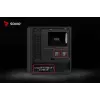 PC Cube Case SAVIO Noctis Glass RGB — Black, ATX/Micro-ATX, 210×410×450 mm, 3×120 mm front fans