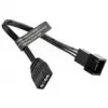 ARGB adapter cable Barrow ZBDZJX-5M — 3-pin 5V addressable RGB, length 10 cm